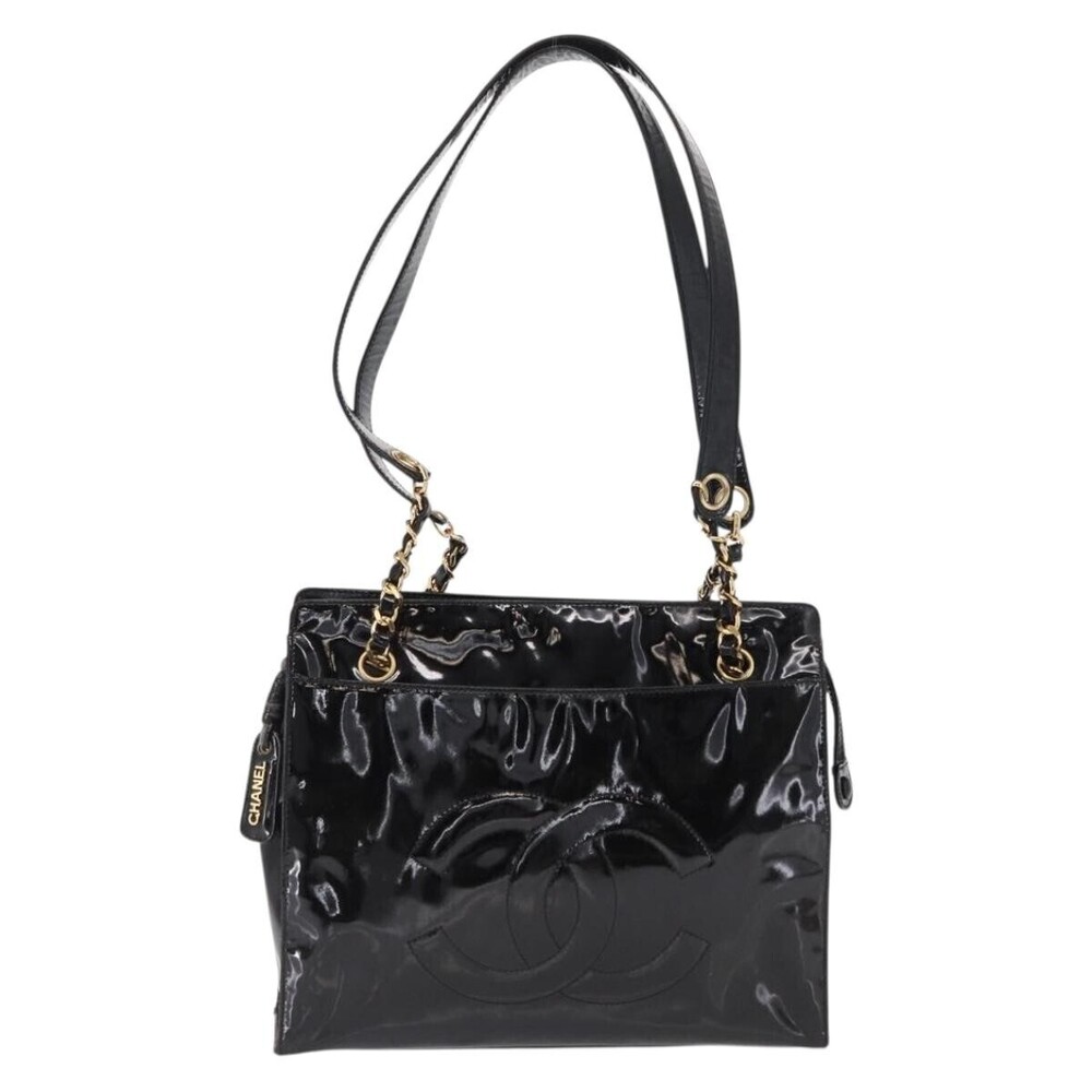 Chanel Vintage Timeless Chain Patent Medium
